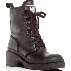 Marc Jacobs women's block heel combat boots size 9